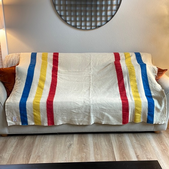 jcpenney Bedding Vintage Jc Penney Wool Blanket Poshmark